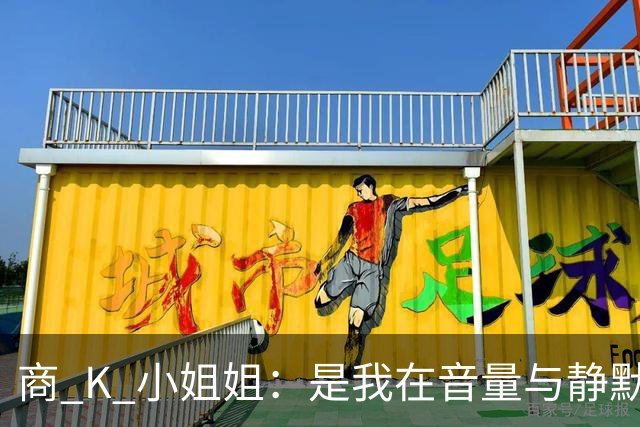 商 K 小姐姐：是我在音量与静默之间为自己留出的可调节波段