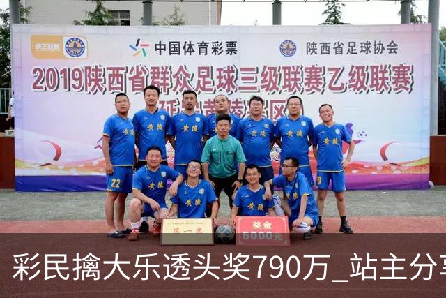 彩民擒大乐透头奖790万 站主分享经营理念-图