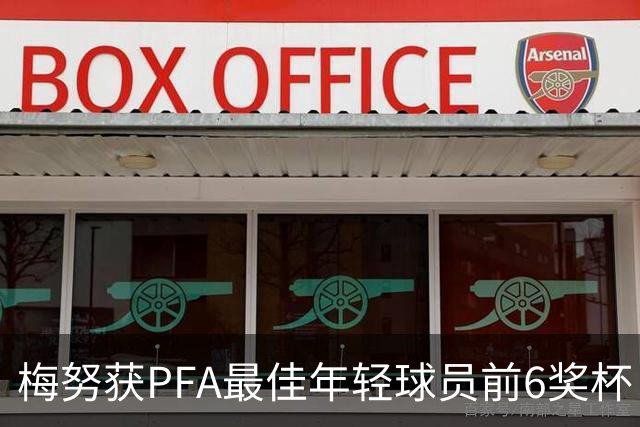 梅努获PFA最佳年轻球员前6奖杯